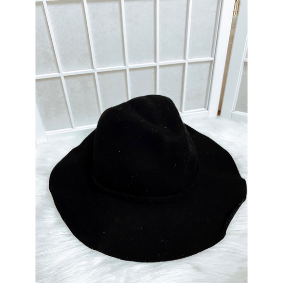J Crew Wide-brimmed Italian wool-felt hat